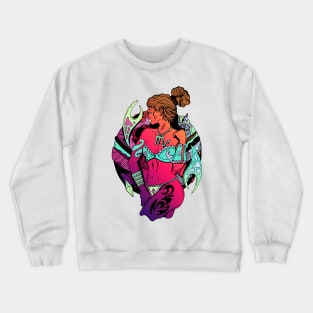 Blue Red Blend Scorpio Beauty Crewneck Sweatshirt